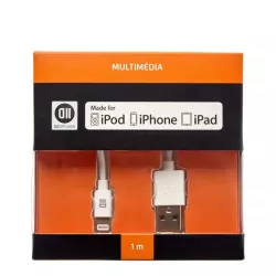 Câble USB pour Apple Lighting 1 m