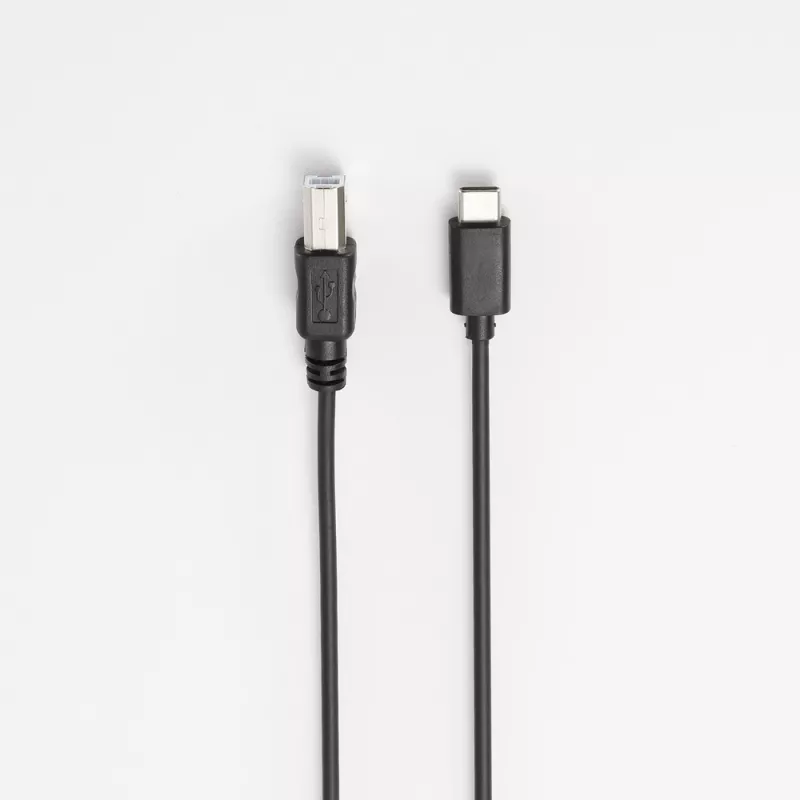 Câble USB-C 2.0/USB B - noir - 2m