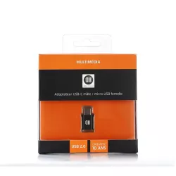 Adp USB-C male/micro USB femelle noir - USB2.0