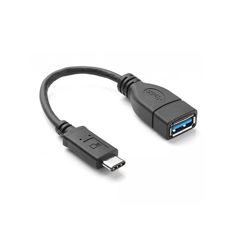 Adaptateur USB-C 3.1/USB femelle 0.15m - noir new connecteur tablette/smartphone
