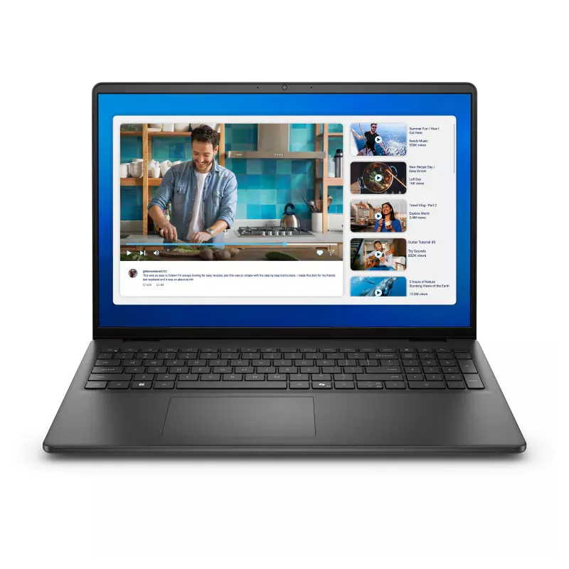 Portable Dell 16 DC16250 - Intel Core 5 - 120U jusqu'à 5 GHz - Win 11 Pro - Intel Graphics - 8 Go RAM - 512 Go SSD NVMe 16p…