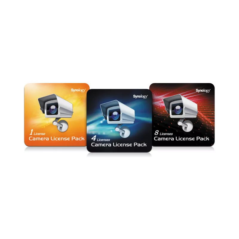 Synology - Licences caméra NAS x8