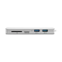 Tripp Lite by Eaton - Station d accueil USBC - HDMI 4K, ports USB 3.2 Gen 1, HUB USB-A/C, carte mémoire, chargement PD 60 W
