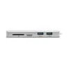 Tripp Lite by Eaton - Station d accueil USBC - HDMI 4K, ports USB 3.2 Gen 1, HUB USB-A/C, carte mémoire, chargement PD 60 W