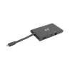 Tripp Lite by Eaton - Station d accueil USBC - HDMI 4K, VGA, ports USB 3.2 Gen 1, HUB USB-A/C, GbE, carte mémoire, chargement…