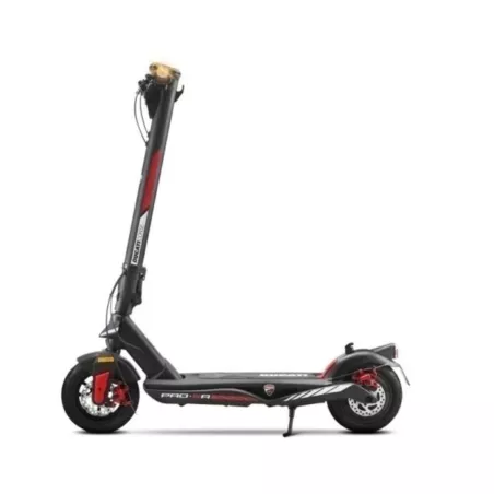 Trottinette DUCATI PRO3R avec clignotants Cadre Mag Moteur 500W 28Nm Pneu 10'' Tubeless Frein Avt et Arr à disque 18kg Batt…