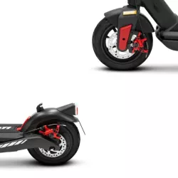 Trottinette DUCATI PRO3R avec clignotants Cadre Mag Moteur 500W 28Nm Pneu 10'' Tubeless Frein Avt et Arr à disque 18kg Batt…