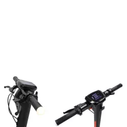 Trottinette DUCATI PRO3R avec clignotants Cadre Mag Moteur 500W 28Nm Pneu 10'' Tubeless Frein Avt et Arr à disque 18kg Batt…