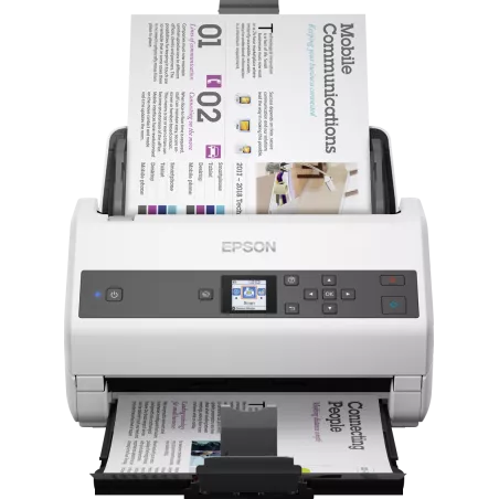 EPSON Scanner WF DS-870 - Scanner à défilement avec chargeur 100p, 600x600dpi, recto-verso, USB, 65ppm