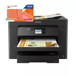 EPSON WorkForce WF-7830DTWF MFP 4en1 Jet d'encre couleur A3 25ppm/12ppm,R-V impression-scanne, chargeur 50p,Fax…