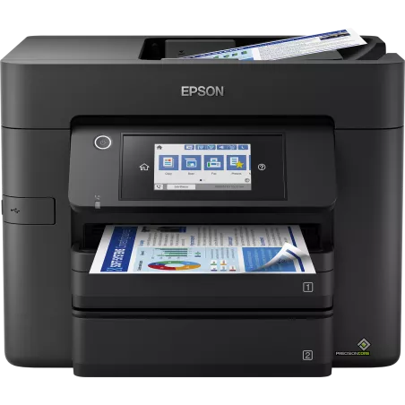 EPSON WorkForce Pro WF-4830DTWF MFP Jet d'encre couleur A4 25ppm/12ppm, R-V impression-scanne, chargeur 50p,Wifi,USB…