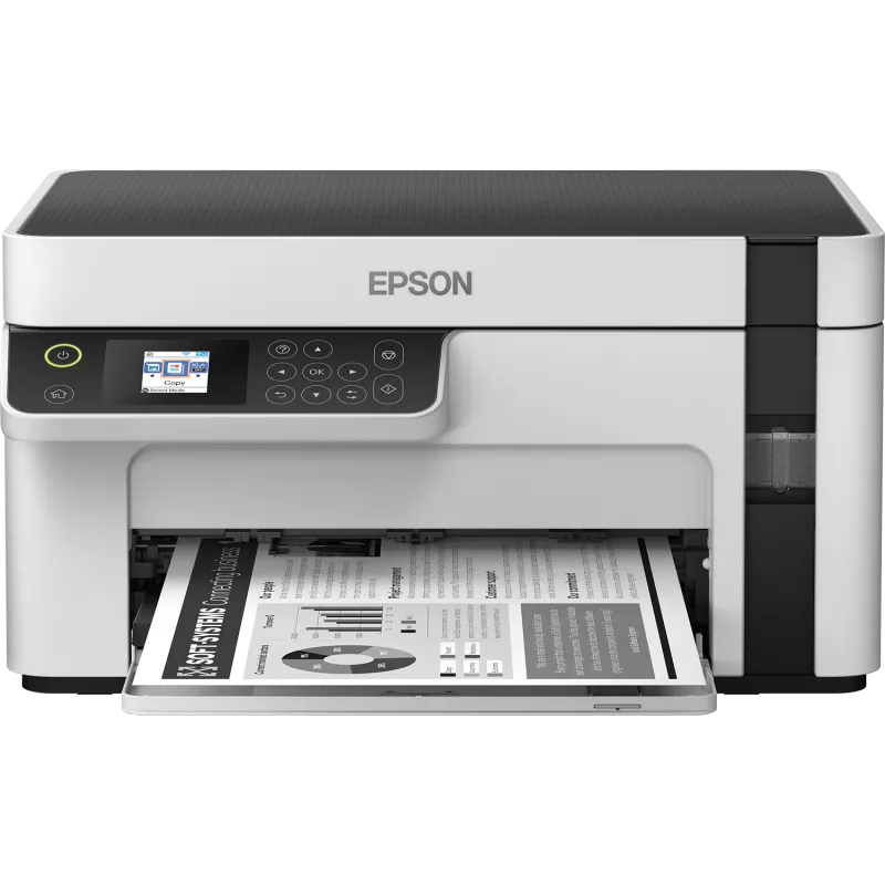 EPSON EcoTank ET-M2120 MFP Jet d'encre Mono A4 rechargeable 15 ppm, Wifi, USB, 150f