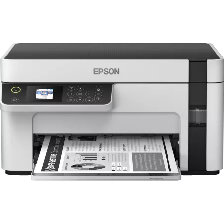 EPSON EcoTank ET-M2120 MFP Jet d'encre Mono A4 rechargeable 15 ppm, Wifi, USB, 150f