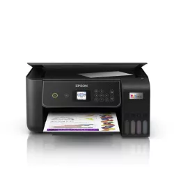 EPSON EcoTank ET-2870 MFP Jet d'encre couleur A4 rechargeable 10ppm/5ppm, USB, Wifi, 100f. et Ecran LCD 3,7cm