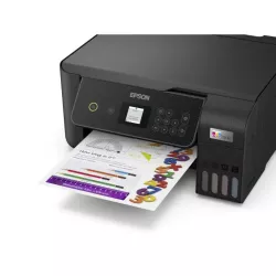 EPSON EcoTank ET-2870 MFP Jet d'encre couleur A4 rechargeable 10ppm/5ppm, USB, Wifi, 100f. et Ecran LCD 3,7cm