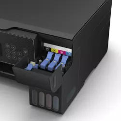 EPSON EcoTank ET-2870 MFP Jet d'encre couleur A4 rechargeable 10ppm/5ppm, USB, Wifi, 100f. et Ecran LCD 3,7cm