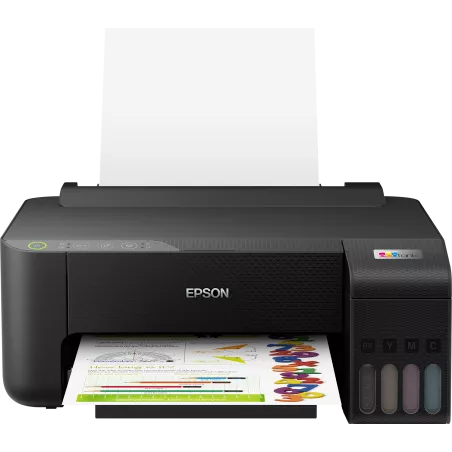 EPSON EcoTank ET-1810 Imprimante Jet d'encre couleur A4 rechargeable 10ppm/5ppm, Wifi, USB, 100f