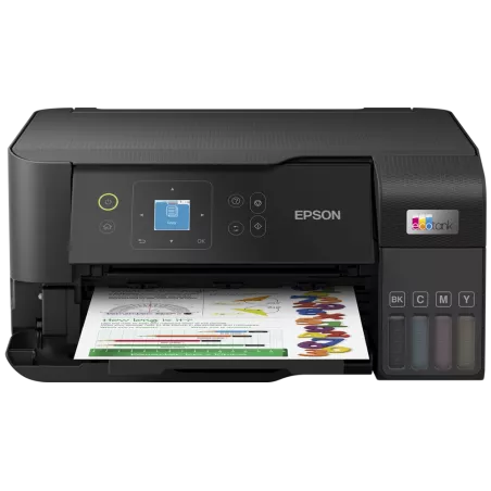 EPSON EcoTank ET-2840 MFP Jet d'encre Couleur A4 rechargeable 15ppm/8ppm, Wifi, USB, 100f
