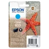 EPSON Cartouche Etoile de Mer 603 Cyan 2,4ml Alarme