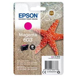 EPSON Cartouche Etoile de Mer 603 Magenta 2,4ml Alarme