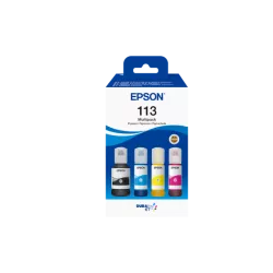 EPSON Bouteille encre Ecotank 113 Multipack 4 couleurs x65ml
