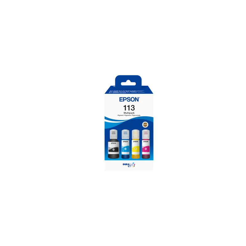 EPSON Bouteille encre Ecotank 113 Multipack 4 couleurs x65ml