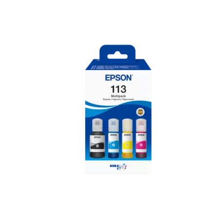 EPSON Bouteille encre Ecotank 113 Multipack 4 couleurs x65ml