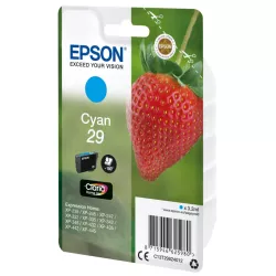 EPSON Cartouche Fraise 29 Encre Claria Home Cyan 3,2ml Alarme