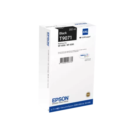 EPSON Cartouche T9071 Durabrite Pro XXL Noir 202ml WF-6xxx