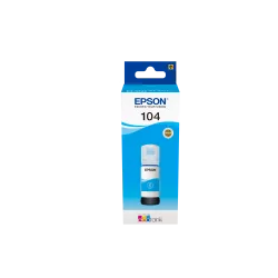 EPSON 104 EcoTank Cyan ink bottle