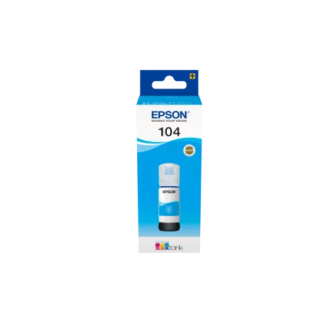 EPSON 104 EcoTank Cyan ink bottle