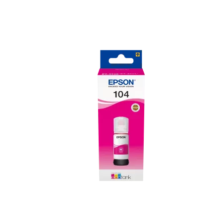 EPSON 104 EcoTank Magenta ink bottle