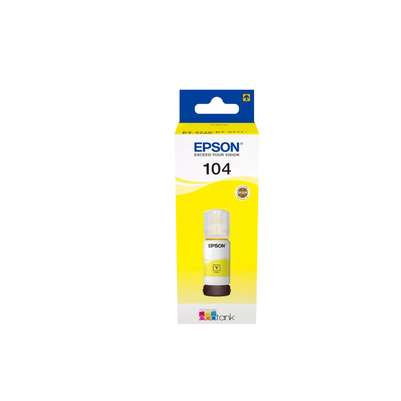 EPSON 104 EcoTank Yellow ink bottle