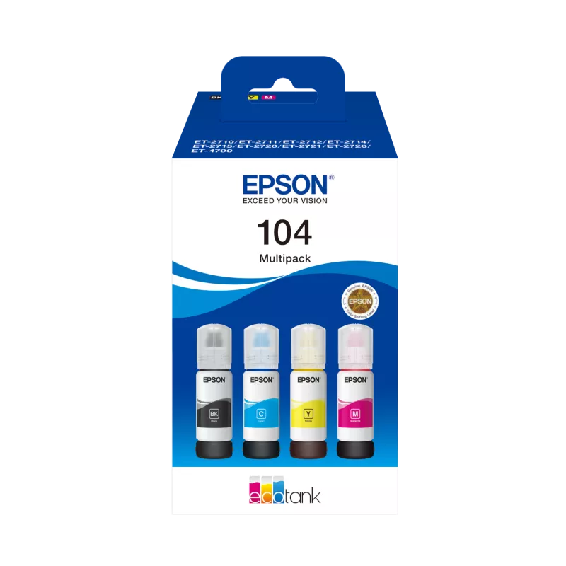 EPSON 104 EcoTank 4-colour Multipack
