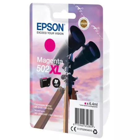 EPSON Cartouche Encre Jumelle 502XL Magenta 6,4ml