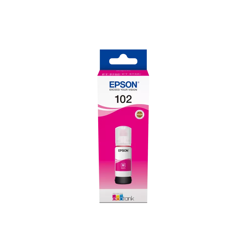 EPSON Bouteille Encre Ecotank 102 Magenta 70ml