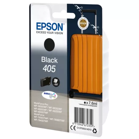 EPSON encre noire 7.6ml DURABrite Ultra Valise : 405/405XL