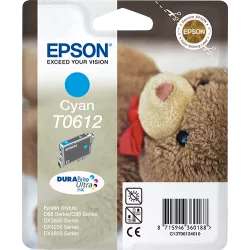 EPSON Cartouche Ourson T0612 Encre DURABrite Ultra Cyan 8ml