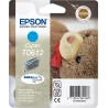 EPSON Cartouche Ourson T0612 Encre DURABrite Ultra Cyan 8ml