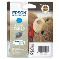 EPSON Cartouche Ourson T0612 Encre DURABrite Ultra Cyan 8ml