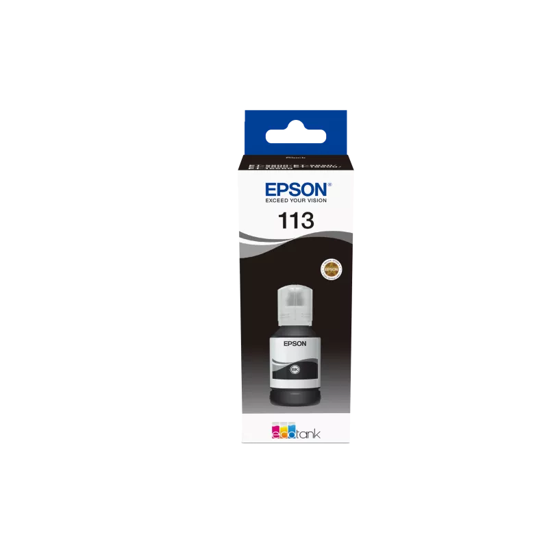 EPSON Bouteille encre Ecotank 113 Noir 127ml