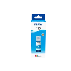 EPSON Bouteille encre Ecotank 113 Cyan 70ml