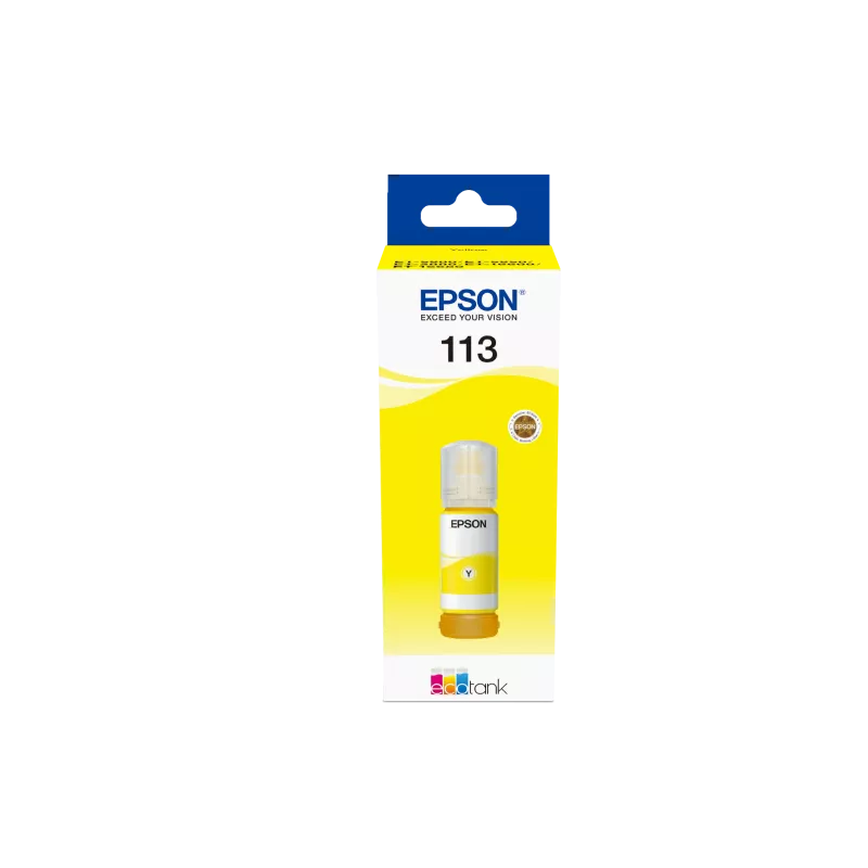 EPSON Bouteille encre Ecotank 113 Jaune 70ml