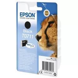 EPSON Cartouche Guépard T0711 Encre DURABrite Ultra Noir 7,4ml