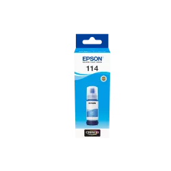 EPSON Bouteille encre Ecotank 114 Cyan 70ml