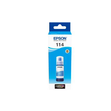 EPSON Bouteille encre Ecotank 114 Cyan 70ml