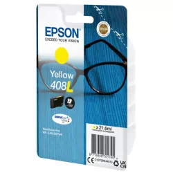 EPSON Encre Yellow 21.6ml DURABrite Ultra Lunettes - 408/408L