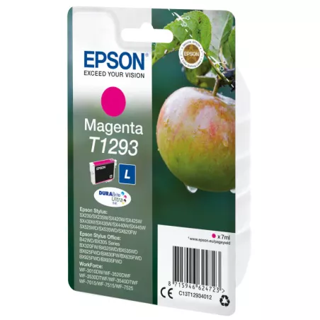 EPSON Cartouche Pomme T1293 Encre DURABrite Ultra Magenta 7ml