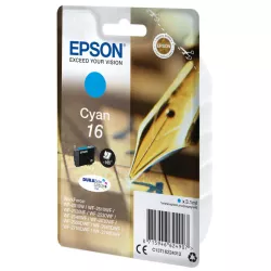 EPSON Cartouche Stylo à plume 16 Encre Durabrite Cyan 3,1ml