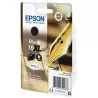 EPSON Cartouche Stylo à plume 16XL Encre Durabrite Noir XL 12,9ml